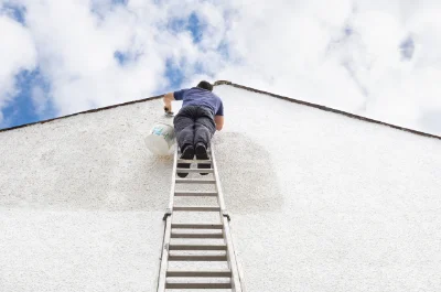 Peinture extérieure à Apprieu — façades et ravalement